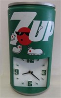 24" Plastic 7-UP Clock