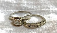 14kt Gold Diamond Rings