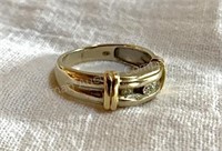 14kt Gold Man’s Ring