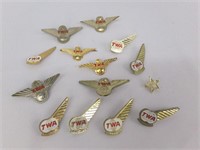 TWA Wing Pins