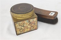 Italian Humidore & Horse Hair Brush
