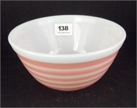 Pink Stripe Pyex 1.5 Qt Mixing Bowl 402