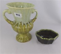 Mid Century Green Pottery
