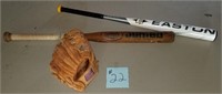 Baseball Items-Easton Cyclone Baseball Bat,