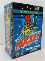 Bowman 1990 Hockey Card Box Full With Sealed Packs