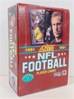 1991 Score NFL Football Card Box