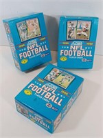 3 - 1991 Score NFL Football Card Boxes