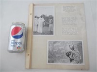 5 photos 4" x 6" vtg 1967 prises au Soudan et