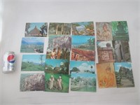 20 cartes postales vintage du Sri Lanka
