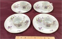 Vintage Luncheon Plates/Cups, Royal Geoffrey