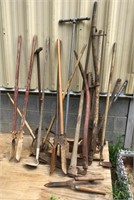 Huge Lot of Garden/Construction Tools, And Vintage
