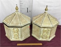 Two Ornate Boxes