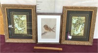 Artwork/prints, Bird Theme, One Pair