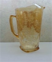 1950’s Florigold Depression Glass Pitcher