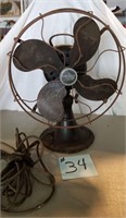 Vintage Emerson Motors Electric Fan