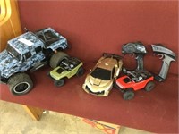 ASSORTED RC CARS