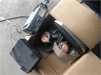 Auto radio parts