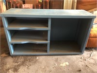Heavy duty wood shelf unit