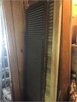 Louvered doors and shutters