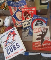 Chicago Cubs Mem. Booklets