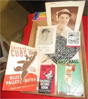 Baseball Mem. Booklets & Prints