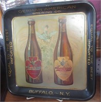 German Am. Buffalo NY Beer Tray