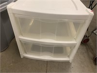 RUBBERMAID 2 DRAWER STORAGE CONTAINER