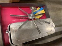 METAL PAN, TIE/BELT HOLDER, CHIP CLIPS