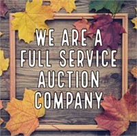 We Are A Full Service Auction Company