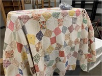 QUILT TOPPER AND EXTRA QUILT SQUARES