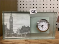 SHEFFIELD HOME PICTURE HOLDER/ CLOCK