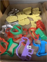 WILTON AND VINTAGE  COOKIE CUTTERS