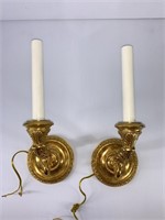 Pr. Sherle Wagner Candle Wall Sconces