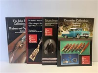 (4) Greg Martin Auction Collections/Catalogues