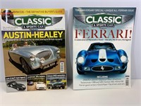 (2) Classic & Sports Car Magazines