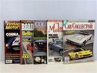 (5) Car Magazines