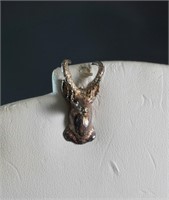 Sterling Deer Pin