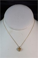 14K Necklace with Pendant
