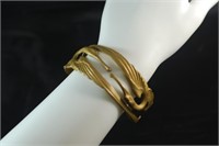Brass (?) Cuff Bracelet