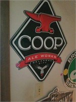 REPRODUCTION "COOP" WALL SIGN