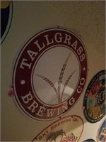 REPRODUCTION "TALLGRASS BREWING CO" WALL SIGN