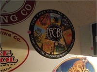 REPRODUCTION "THE FORT COLLINS BREWERY" WALL SIGN