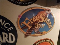 REPRODUCTION "TREE STATE BEER" WALL SIGN