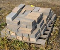 Pallet of landscaping pavers