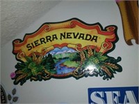 REPRODUCTION "SIERRA NEVADA" WALL SIGN