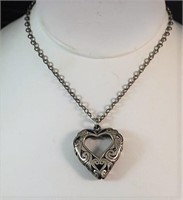 Heart Pendant on Chain