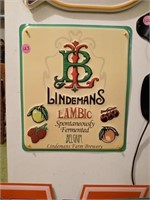 LINDEMANS FARM BREWERY REPRO WALL SIGN