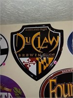 DU CLAW BREWING COMPANY REPRO WALL SIGN
