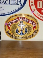 ANCHOR STEEM BEER REPRO WALL SIGN