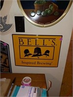 BELLS INSPIRED BREWERY REPRO WALL SIGN